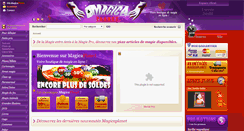 Desktop Screenshot of magicaplanet.com