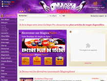 Tablet Screenshot of magicaplanet.com
